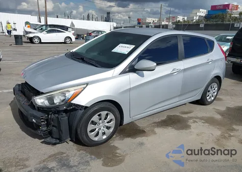2016 Hyundai Accent Se из США, поврежденный, VIN KMHCT5AE5GU263174